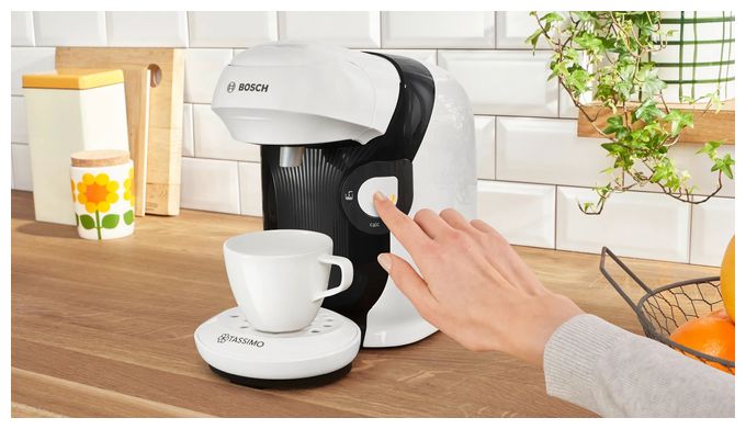 Kaffeekapsel Maschine  TAS112E Tassimo Style friendly (Weiß) 
