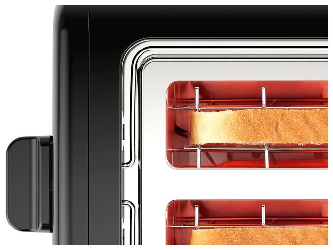 Toaster 970 W 2 Scheibe(n)  TAT3P423DE DesignLine (Schwarz) 