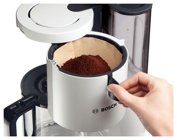 15 Tassen Filterkaffeemaschine 1,2 l  TKA8011 Styline (Anthrazit, Weiß) 