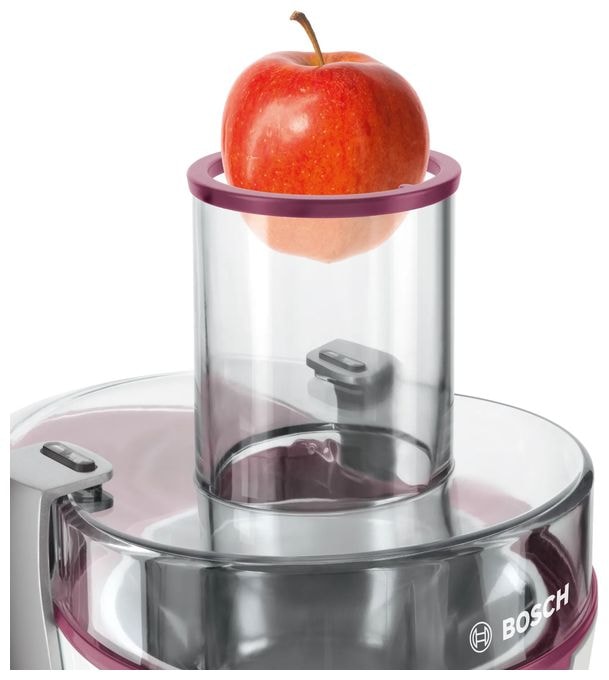 700 W (Kirsche (Frucht), Transparent, Weiß) VitaJuice 2 MES25C0 Entsafter 