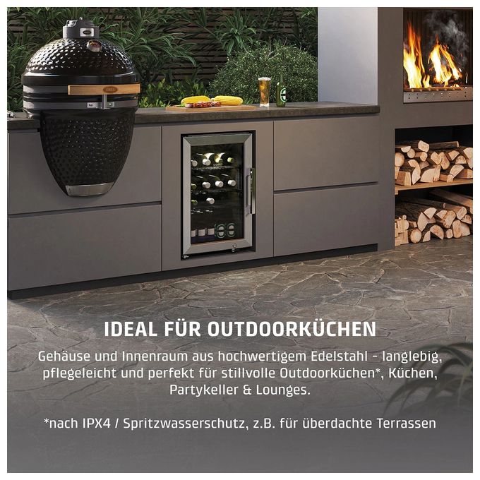 Weinkühler Freistehend BBQ Deluxe-L Smart 