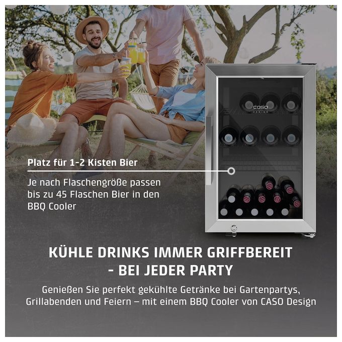 Weinkühler Freistehend BBQ Deluxe-R Smart 