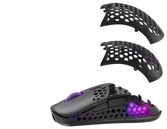 19000 DPI Gaming Maus Optisch  M42 RGB (Weiß) 
