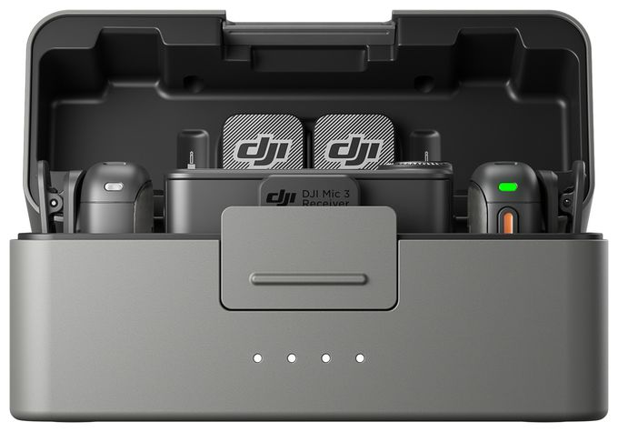  Mic 3 (2TX+1 RX+Charging Case) (Schwarz) 