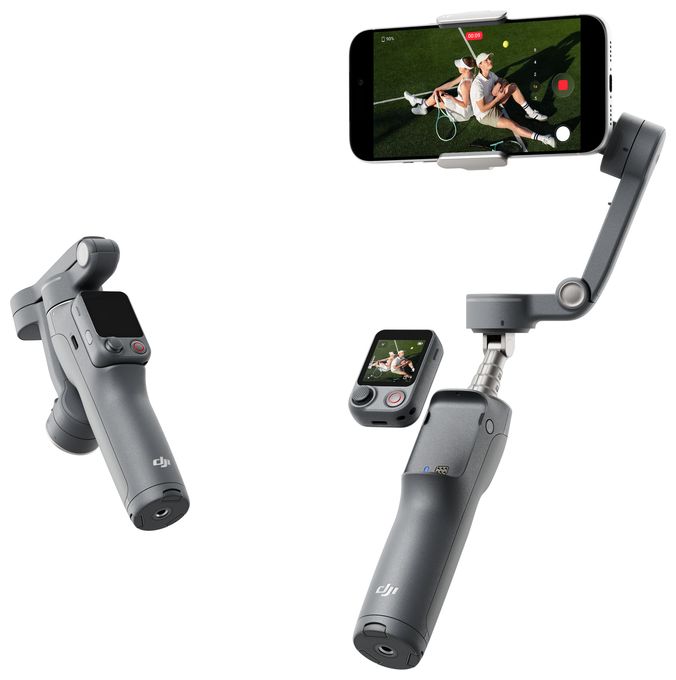 Stativ Gimbal für Smartphone faltbar Bluetooth  Osmo Mobile 8P Standard Combo (Schwarz) 