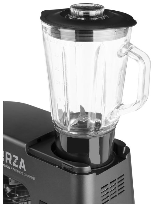 1500 W Küchenmaschine 6,5 l  Forza 5500 (Schwarz, Edelstahl) 