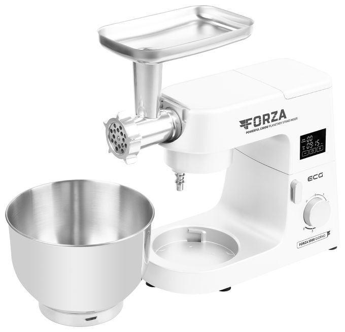 1500 W Küchenmaschine 6,5 l  Forza 5500 (Edelstahl, Weiß) 