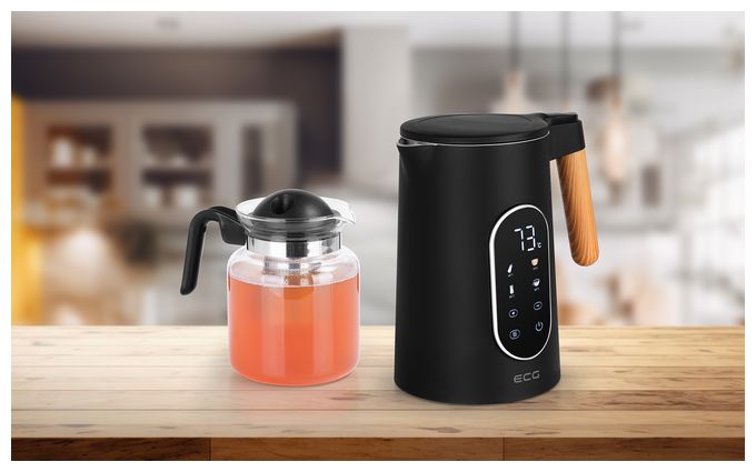 1,7 l Wasserkocher 2200 W  RK1799 Smart (Schwarz) 