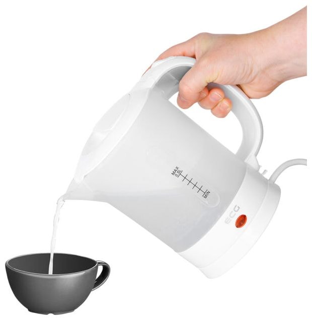 0,5 l Wasserkocher 1000 W  RK500 Travel lite (Weiß) 