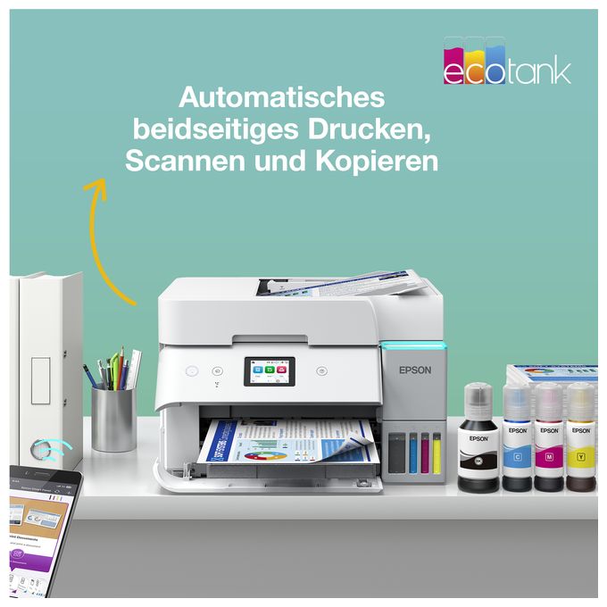 All in One A4 Tintenstrahl Drucker 4800 x 1200 DPI EcoTank ET-2851 