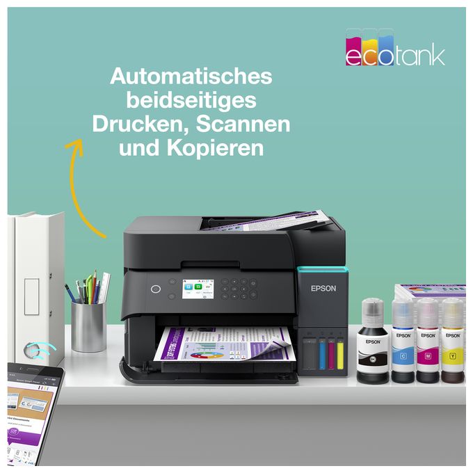 All in One A4 Tintenstrahl Drucker 4800 x 1200 DPI EcoTank ET-3950 