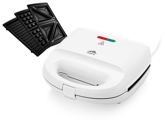 Sandwichmaker 750 W für 2 Sandwiches  Crosto (Weiß) 