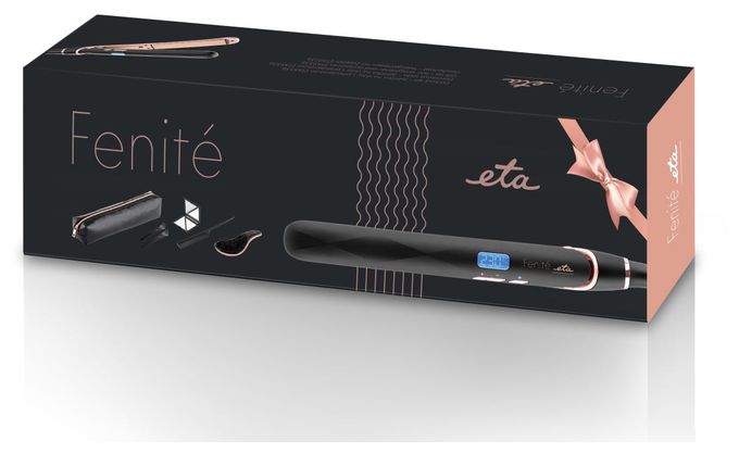 Haarglätter 45 W  Fenité (Schwarz, Roségold) 