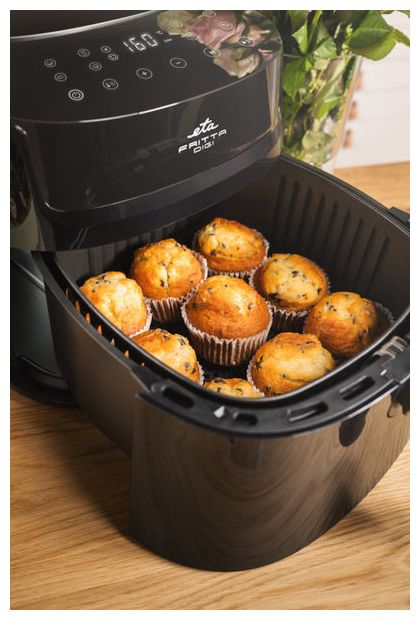 Doppel Heißluftfritteuse 7,2 l 1800 W  Fritta Digi (Schwarz) 