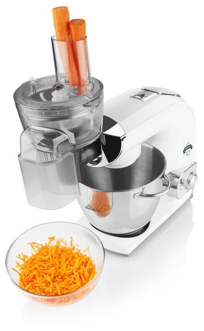 1200 W Küchenmaschine 5,5 l  Gratus Max III (Weiß) 