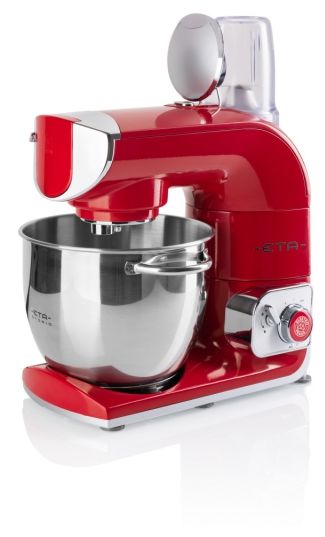 1200 W Küchenmaschine 5,5 l  Gratus Storio (Rot, Edelstahl) 