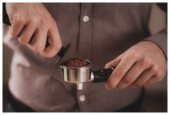 Siebträger Kaffeemaschine 15 bar 1350 W  Stretto (Edelstahl) 