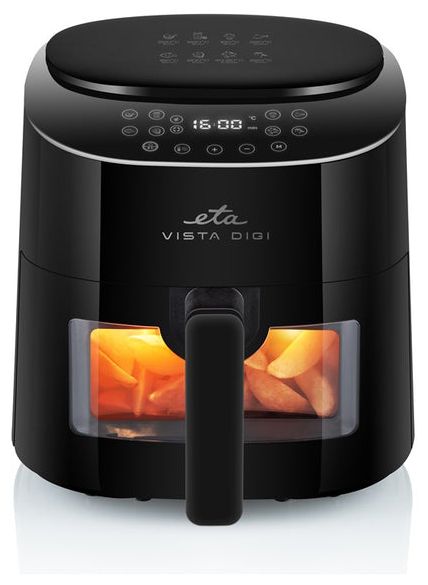 Heißluftfritteuse 4,3 l 1300 W  Vista Digi (Schwarz) 