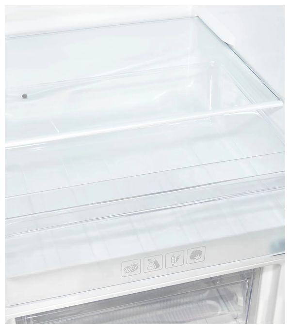 189 l / 71 l Kühl-Gefrierkombi freistehend NoFrost 168 kWh Jahr  KGC265-70-WS-040D (Weiß) 