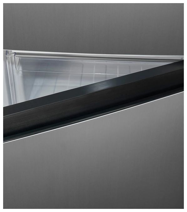 243 l / 104 l Kühl-Gefrierkombi freistehend NoFrost 162 kWh Jahr  KGC350-105-NF-040C (Schwarz, Edelstahl) 