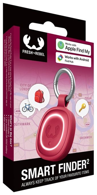 Apple Find My, Google's Find Hub  185815 Smart Finder (Rot) 