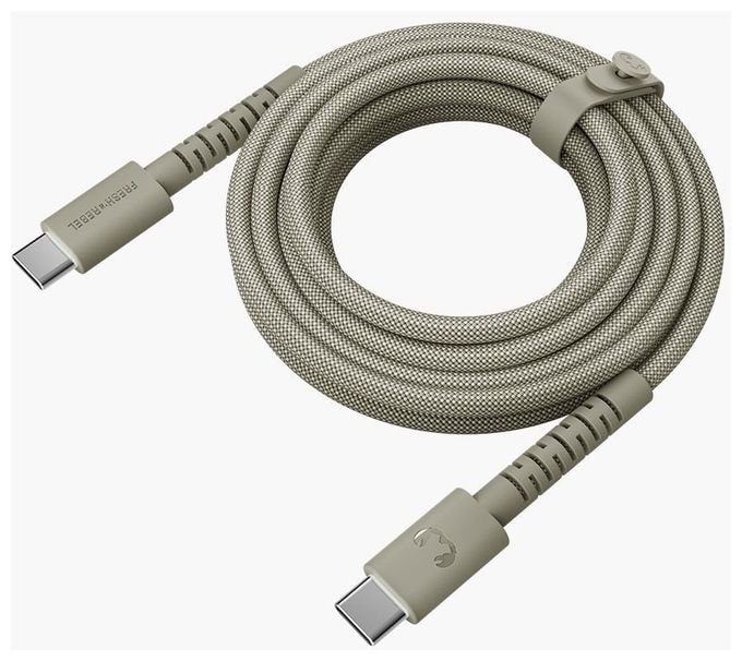 Stecker Rundkabel USB C auf USB C bis 100 W 2 m  2CCC201DG (Grün) 