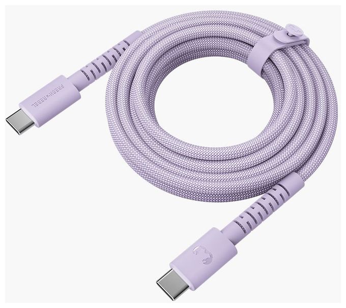 Stecker Rundkabel USB C auf USB C bis 100 W 2 m  2CCC201DL2 (Lila) 
