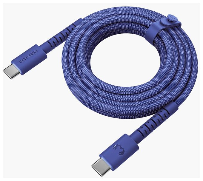 Stecker Rundkabel USB C auf USB C bis 100 W 2 m  2CCC201TB (Blau) 