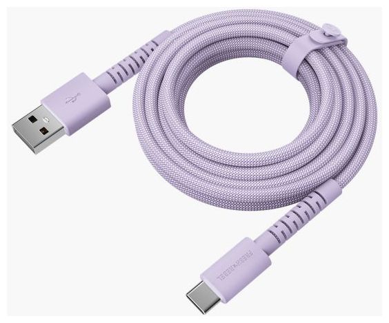 Stecker Rundkabel USB A auf USB C bis 18 W 2 m  2UCC201DL2 (Lila) 