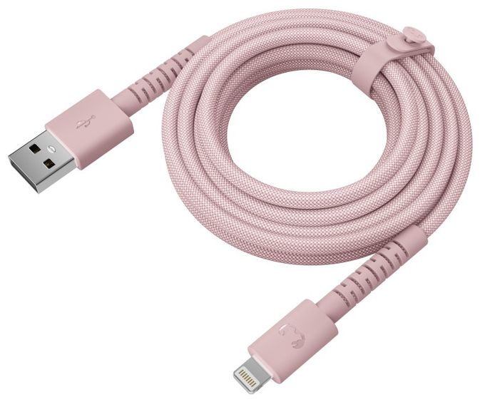 Stecker Rundkabel Lightning auf USB A 2 m  2ULC201PP (Pink) 