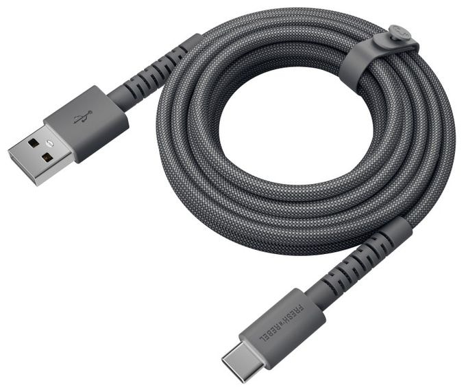 Stecker Rundkabel Lightning auf USB A 2 m  2ULC201SG (Grau) 