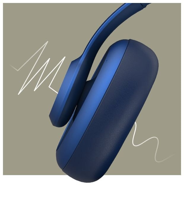 Over Ear Bluetooth Kopfhörer kabellos USB Typ-C  Clam Ace (Blau) 