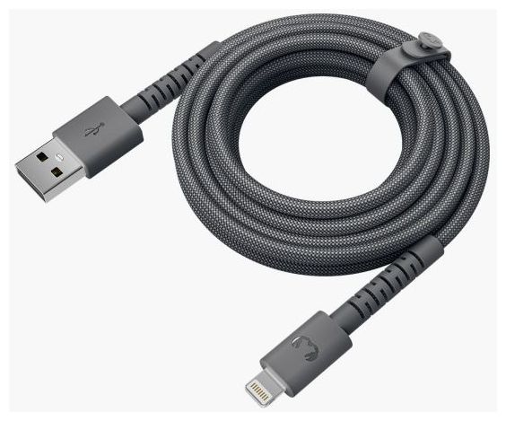 Stecker Lightning auf USB A 0,7 m  FlexWave (Grau) 