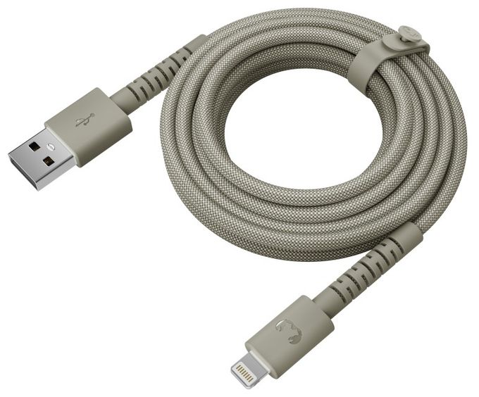 Stecker Rundkabel Lightning auf USB A 2 m  FlexWave (Grün) 