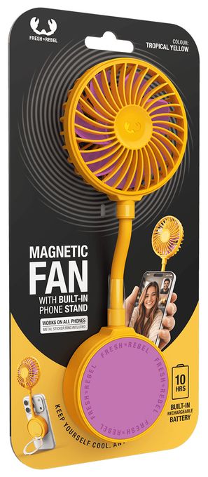Handventilator  Magnetic Fan (Orange) 