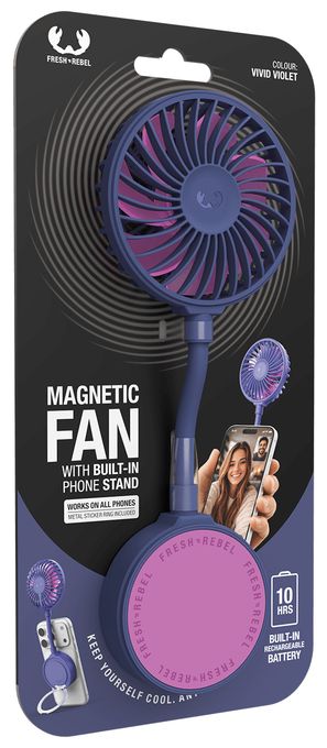 Handventilator  Magnetic Fan (Violett) 