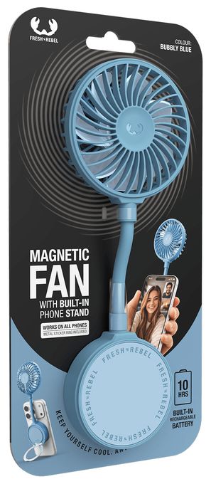Handventilator  Magnetic Fan (Blau) 