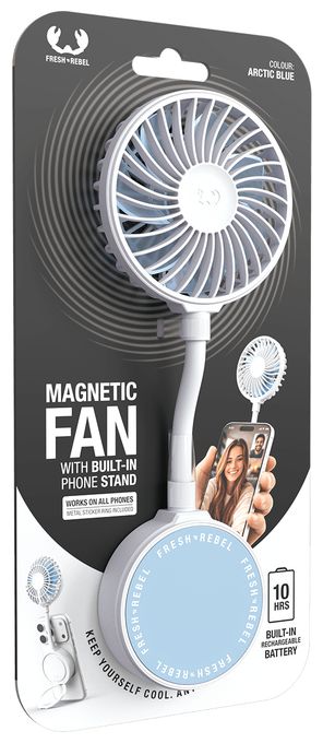 Handventilator  Magnetic Fan (Weiß) 