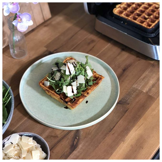 Waffeleisen Rechteckig für 2 Waffel(n) 1600 W 42449 Advanced Control Black Edition 