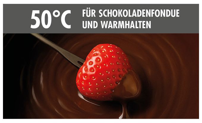 Fondue für 8 Personen 1200 W  42568 MultiCook 4-in-1 (Schwarz/Edelstahl) 