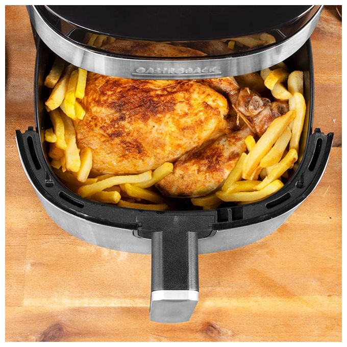 Heißluftfritteuse 3,7 l 1300 W  42582 Air Pro (Schwarz, Edelstahl) 
