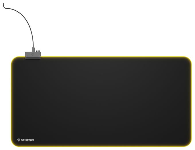 Mauspad  Boron 500 XXL RGB (Schwarz) 