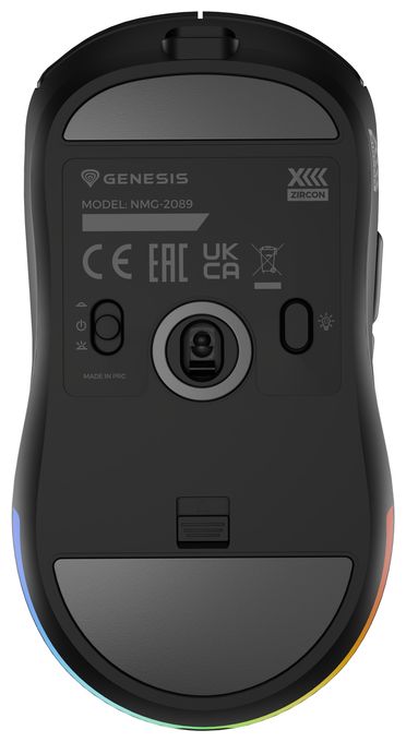 26000 DPI Gaming Maus Optisch  Zircon XIII (Schwarz) 