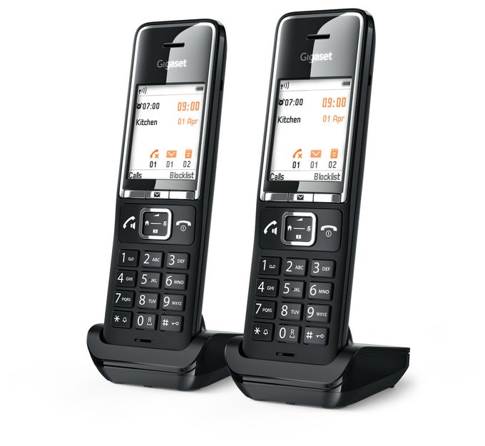 Analoges/DECT-Telefon  Comfort 550HX Duo (Schwarz) 