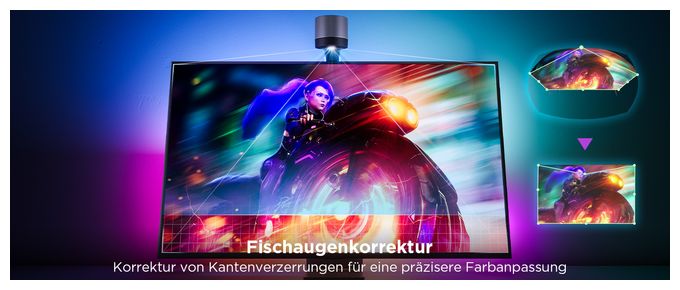 LED Intelligenter Leuchtstreifen Multi H6098 Netflix Envisual TV Backlight für 55-65" TVs 