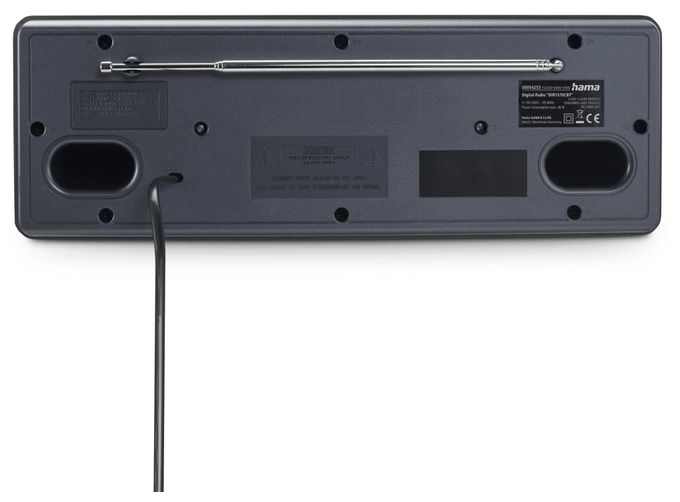 Bluetooth DAB, DAB+, FM Radio Persönlich  054254 DR1560CBT (Schwarz, Grau) 