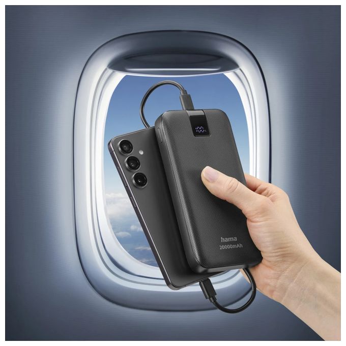 10000 mAh Powerbank USB Typ-C  139546 Power Pack Performance 10 (Anthrazit) 