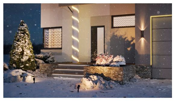 LED Intelligente Gartenbeleuchtung Multi AC 176630 