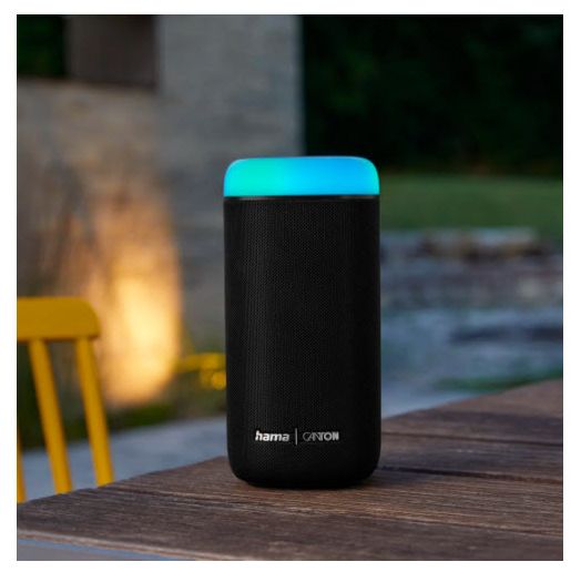 30 W Bluetooth Lautsprecher IPX4 Laufzeit bis 12 h  188230 Glow Pro (Schwarz) 