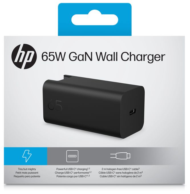65 W GaN-Wandladegerät 